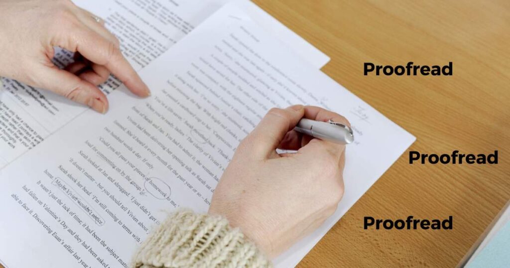 How to write ATS resume - Proofread, Proofread and Proofread